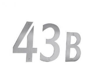 Smedbo Stainless Steel Mailbox Figures House Number   Address Plaques  