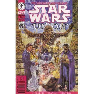 Star Wars Union the Wedding of Luke and Mara Number 4 of 4 Books