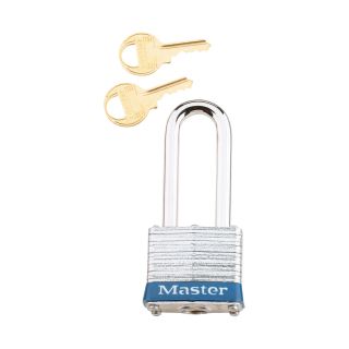 Master Lock 1 9/16in. Long Shackle Lock, Model# 3DLH  Pad Locks