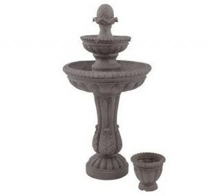 Bernini Rechargeable 3 Tier Custom Fountain with Timer —