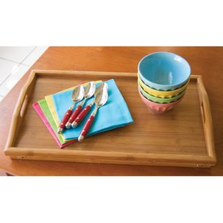 Lipper International Bamboo Bed Tray with Folding Legs