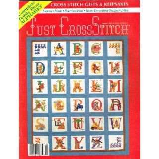 Just Cross Stitch, July/August 1989, Volume 7, Number 2 Editorial Staff of Symbol of Excellence. Books