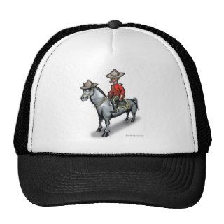 Canadian Mounty Mesh Hats