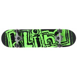 Blind Ransom SS Skateboard Complete Black/Neon Green