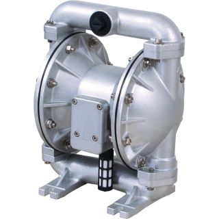 Roughneck Air-Operated Double Diaphragm Pump — 24 GPM, 1in. Inlet & Outlet  Air Operated Oil Pumps