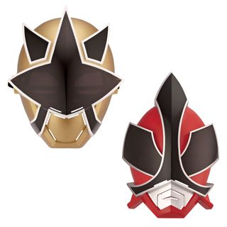 Bandai Power Rangers Fire and Light Mask Bundle Dress Up
