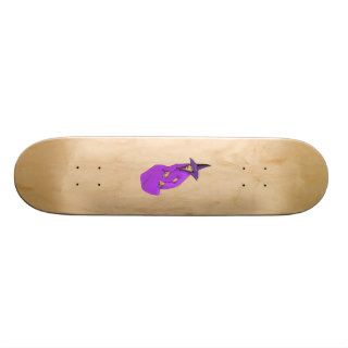 Serious Evil Purple Witch Custom Skate Board
