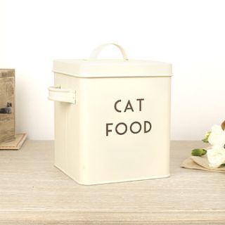 cat food storage bin with scoop by dibor