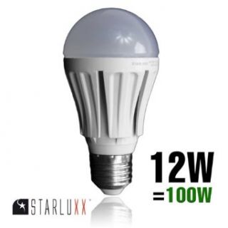 Starluxx 12W LED Birne / Lampe / Power LED E27 1.100 Lumen 230V in warm weiss (2.700k) ersetzt 100W Glhbirne, Standardgrsse A60, mehr als 80% Stromeinsparung Beleuchtung