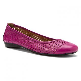 Pluggz Iris Ballet Flat  Women's   Purple Leather Laser