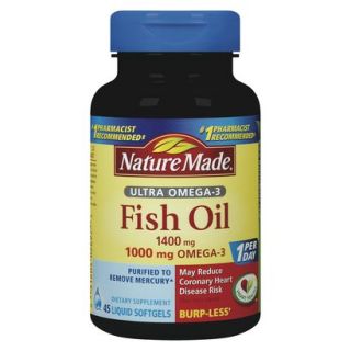 Nature Made Ultra Omega 3 Fish Oil 1400 mg Softg