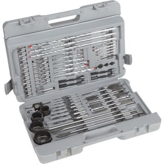 Performance Tool Drill and Bit Set — 204-Pc., Model# W1368  Drill Accessory Kits
