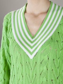 Céline Vintage Cable Knit Sweater