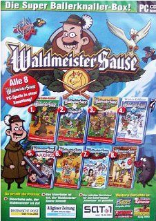 Waldmeister Sause Box alle 8 Spiele in einer Spielsammlung Software