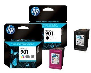 Multipack von HP fr Officejet J 4500 Series (2 Patronen, Color + Black) J4500 Serie Tintenpatronen Bürobedarf & Schreibwaren