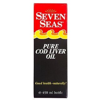 Seven Seas Cod Liver Oil 450ml Lebensmittel & Getrnke