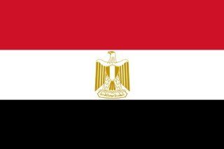Fahne Flagge Ägypten 30x45cm Garten