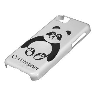 Panda Just Add Name iPhone 5C Case