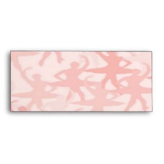 Best Custom Envelopes   Pink Ballerinas Design
