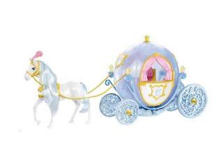 Mattel W2817   Disney Princess   Cinderella Kutsche und Pferd Spielzeug