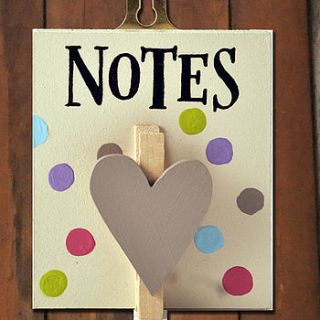 notes seriously spotty peg by angelic hen