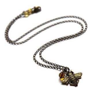 honey bee mine necklace by paper beagle