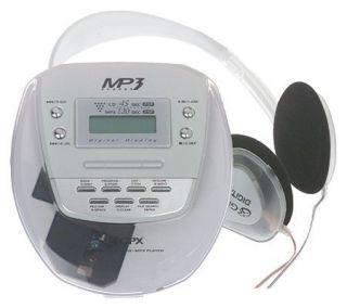 GPX Personal CD Player w/ Playback & 45 Second Skip Protection —