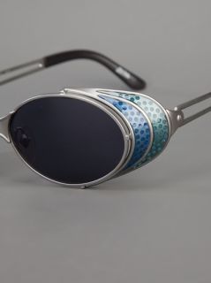 Jean Paul Gaultier Vintage Enameled Sunglasses   House Of Liza