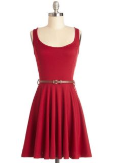 Good Energy Dress in Red  Mod Retro Vintage Dresses