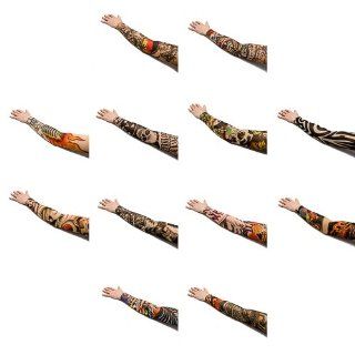 12 Stck Ttowierung Nylon rmel Strumpf Tattoo Tribal von Kurtzy TM Spielzeug