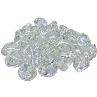 Peterson Real Fyre Clear Diamond Nuggets   10 Lbs   Fireplace Accessories