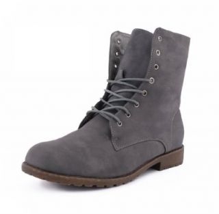 best boots Damen Boots Schnrer Stiefelette Stiefel gefttert Winter GRAU 455 Gre 38 Schuhe & Handtaschen