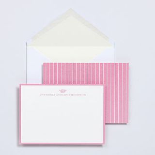 crown correspondence card by piccolo