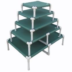 Go Pet Club 48 inch Green Color Pet Cot Go Pet Club Pet Cots