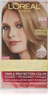 LOreal Excellence Hair Color Creme   8BB Medium Beige Blonde   1 EA (Haarfarbe) Drogerie & Körperpflege