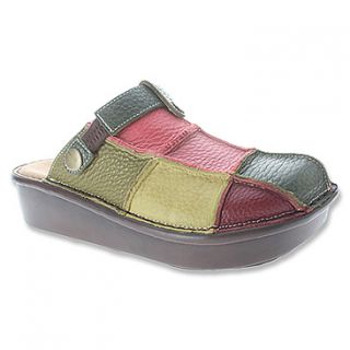 Spring Step Checkers  Women's   Olive Multi Leather