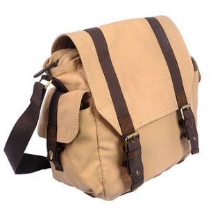 eureka canvas shoulder bag by eureka and nash