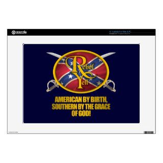 Rebel Yell  By The Grace of God 15" Laptop Skin