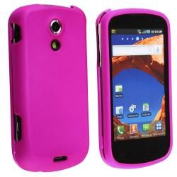 Hot Pink Rubber Coated Case for Samsung Epic 4G Eforcity Cases & Holders