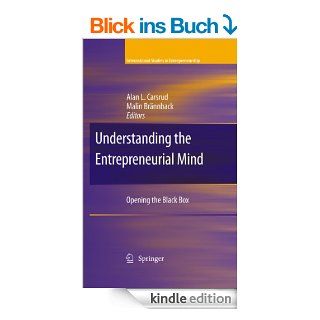 Understanding the Entrepreneurial Mind Opening the Black Box 24 (International Studies in Entrepreneurship) eBook Alan L. Carsrud, Malin Brnnback Kindle Shop