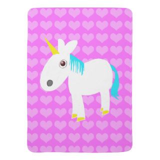 unicorn love baby blanket stroller blanket