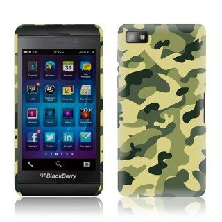 TaylorHe Camouflage Blackberry Z10 Hard Case Printed Blackberry Z10 Cases UK MADE All Around Printed on Sides 3D Sublimation Highest Quality Cell Phones & Accessories