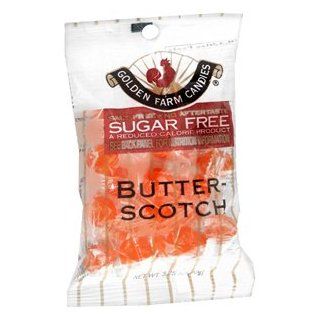 DIABETIC   NO SUGAR ADDED   CANDY BUTTERSCOTCH 6BOX by GOLDEN FARM CANDIES *** Health & Personal Care