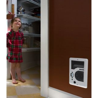 Cadet Energy Plus In-Wall Heater — 240/208/120 Volt, Digital Thermostat, Model# CE163TW  Electric Baseboard   Wall Heaters