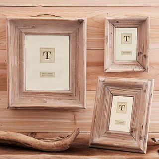 natural wood photo frames by the orchard