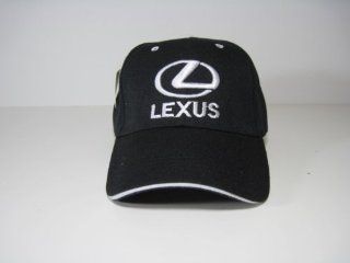 Lexus Baseball Hat Cap "Black " Adj. Velcro Back New 