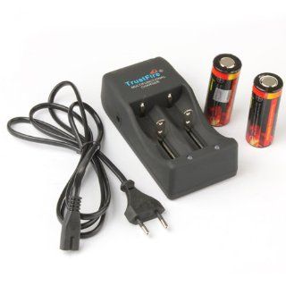 Mltifunctional 26650 Battery Charger + 2pcs/lot 26650 3.7V Rechargeable Battery Electronics