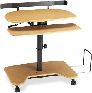 Shop BALT 46572 Hi Hi Lo Adj Pneumatic Workstation, 39 1/2 x 31 1/4 x 39 1/4, Teak Laminate Top at the  Furniture Store. Find the latest styles with the lowest prices from Balt