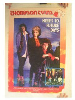 Thompson Twins Poster Here's To Future Days Heres  Prints  