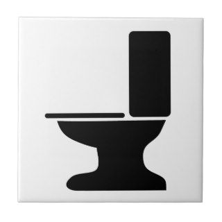 Flush Toilet Bathroom Fixture Tiles